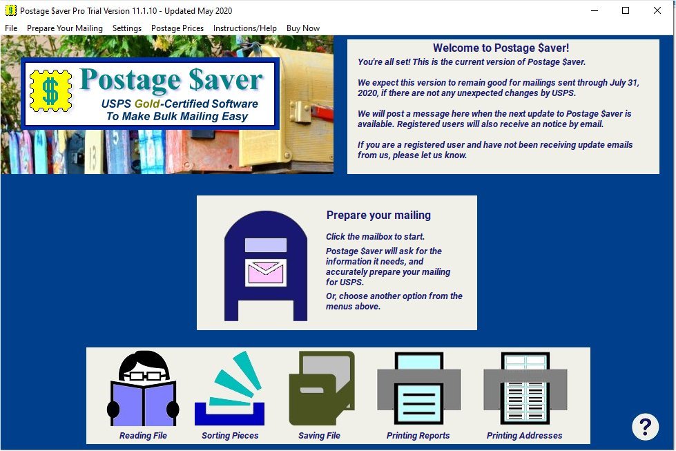 Postage Saver Windows 11 download